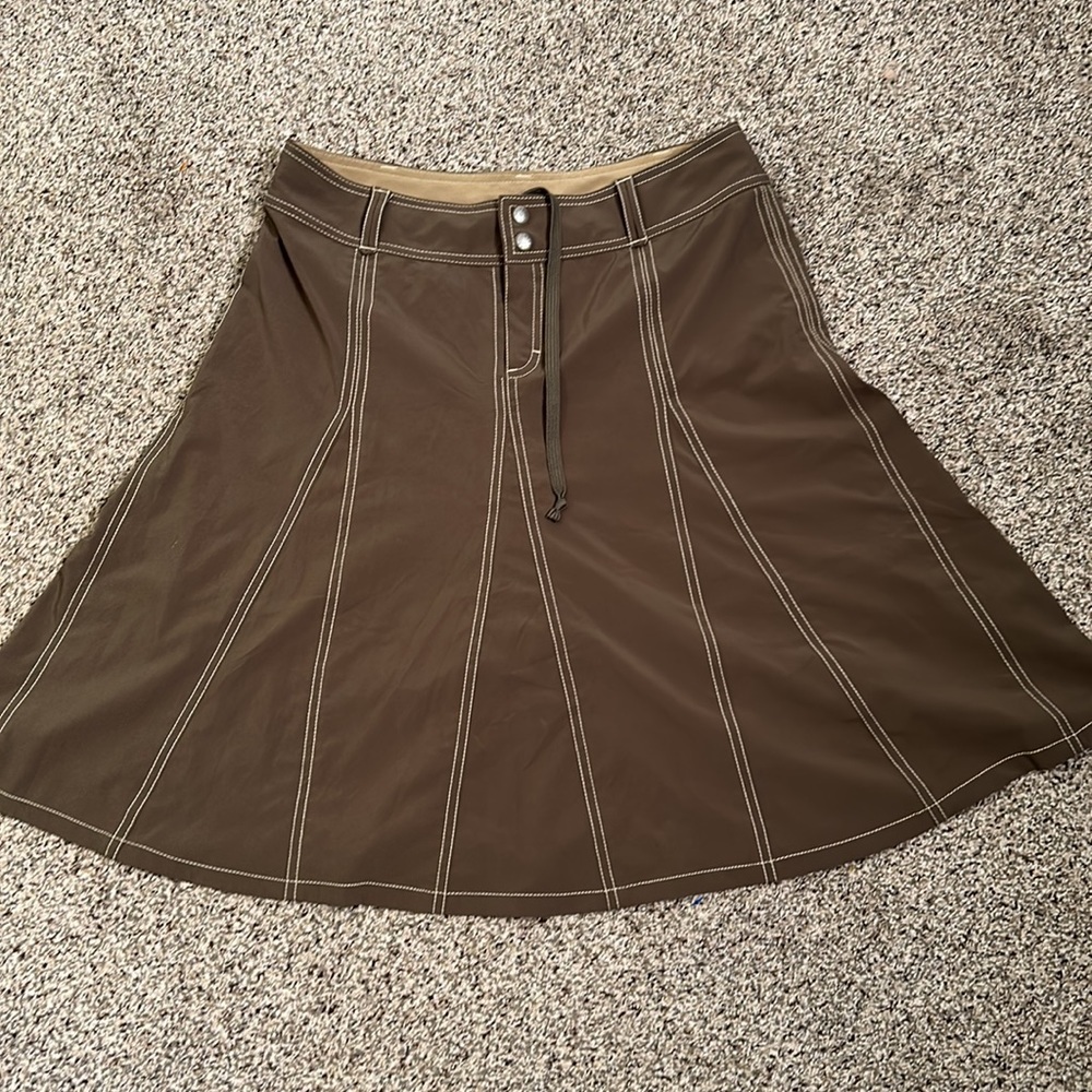 Athleta olive green skort size 8T - Picture 4 of 10